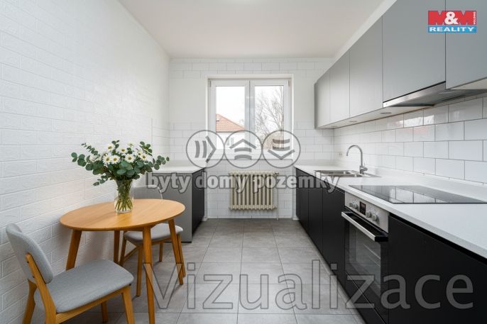 Prodej, Byt 3+1, Milovice