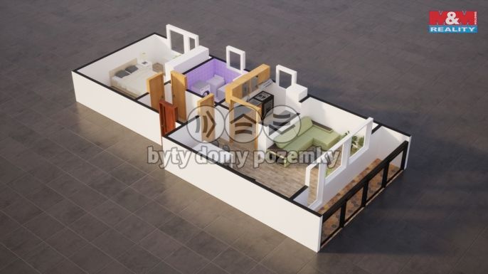 Prodej, Byt 2+1, Dolní Poustevna