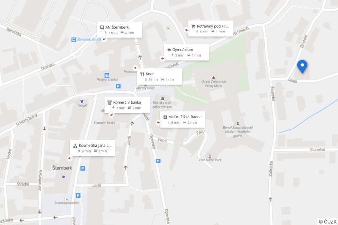 Pronájem, Byt 1+1, Šternberk