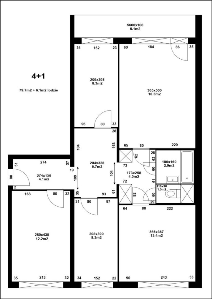Prodej, Byt 4+1, Praha