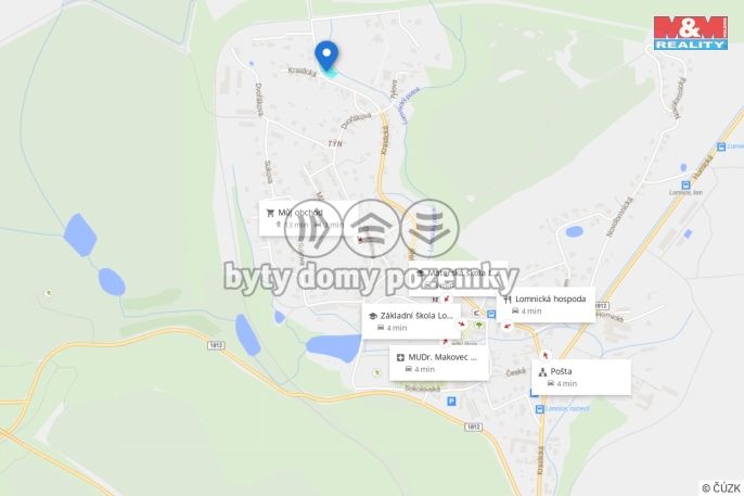 Prodej, Pozemek k bydlení, Lomnice