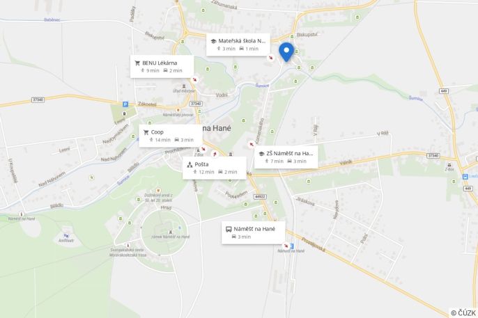 Prodej, Rodinný dům, Náměšť na Hané