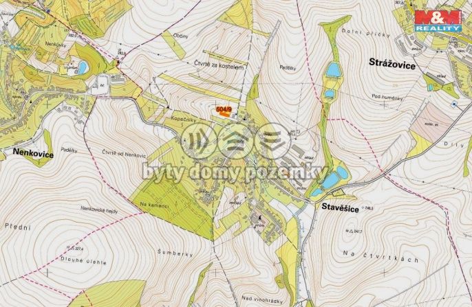 Prodej, Pole, Stavěšice