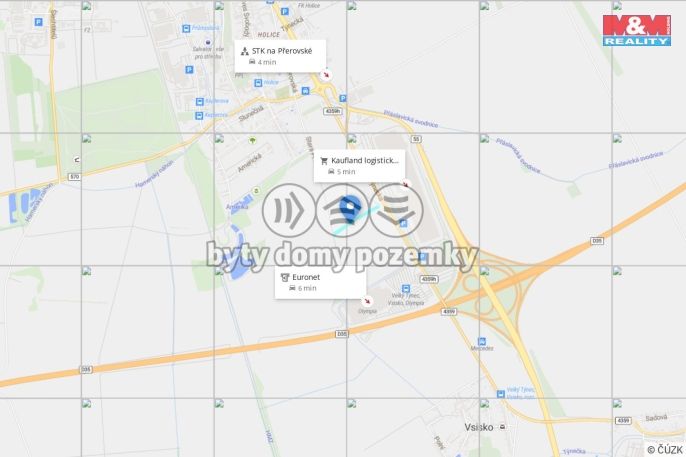 Prodej, Komerční pozemky, Olomouc