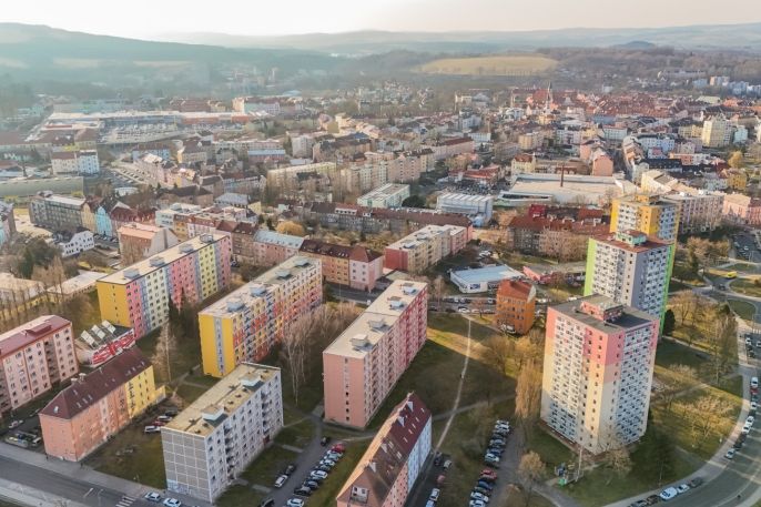 Prodej, Byt 1+1, Cheb