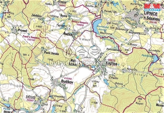 Prodej, Louka, Kejžlice