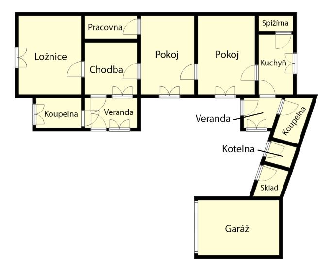 Prodej, Rodinný dům, Brodce