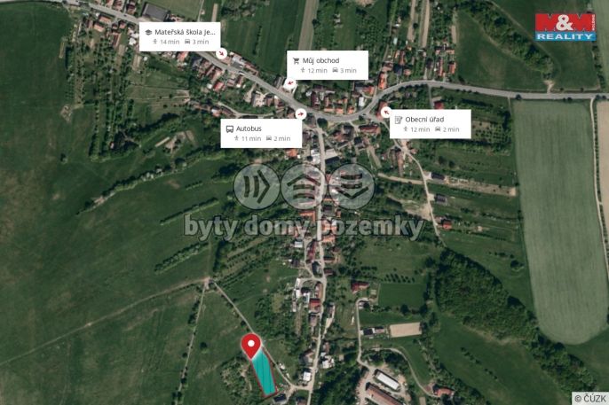 Prodej, Pozemek k bydlení, Jestřabí