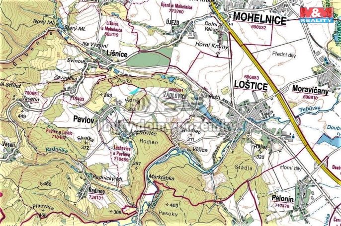 Prodej, Pole, Pavlov