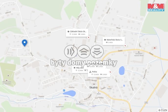 Prodej, Rodinný dům, Skalná