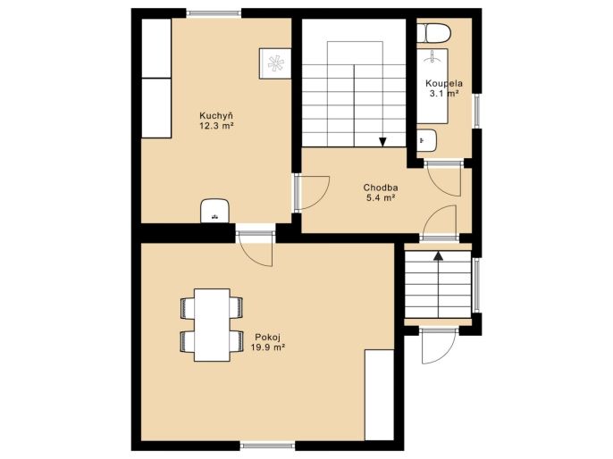 Prodej, Rodinný dům, Dačice