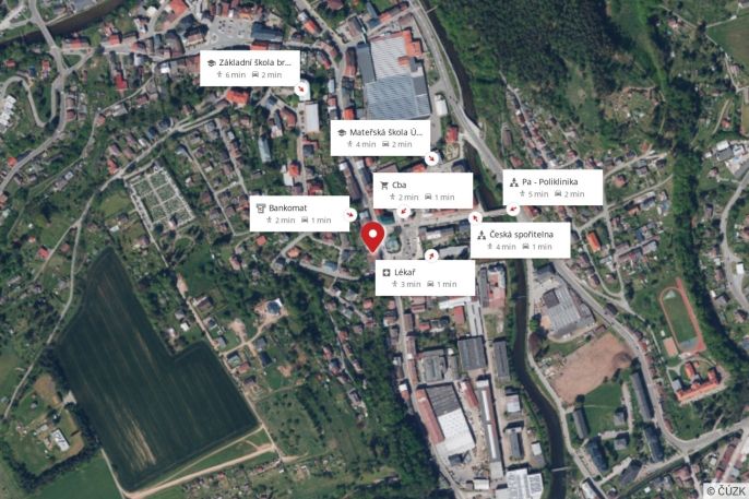 Pronájem, Byt 4+kk, Úpice
