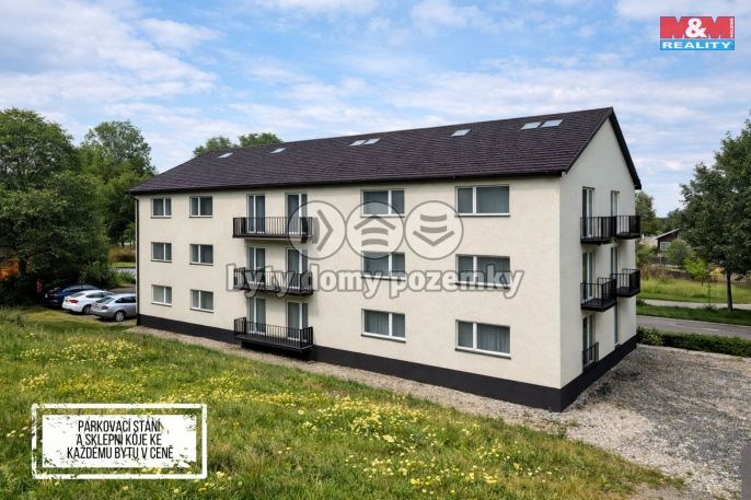 Prodej, Byt 3+kk, Žleby