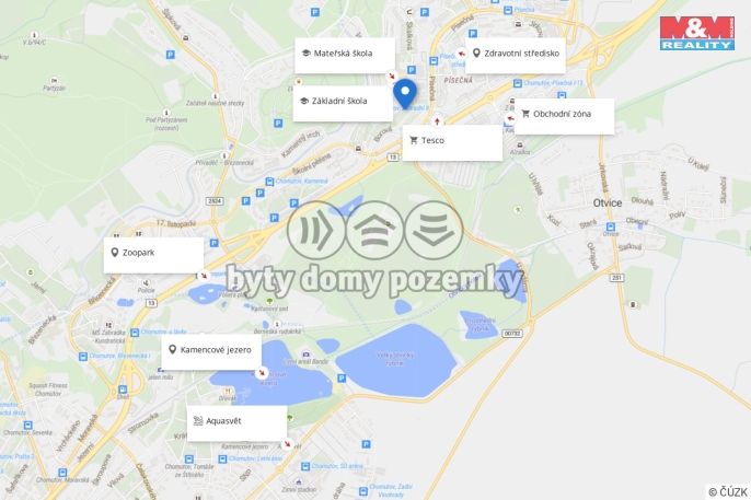 Prodej, Byt 3+1, Chomutov