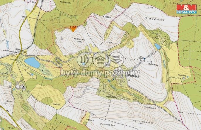 Prodej, Louka, Veselice