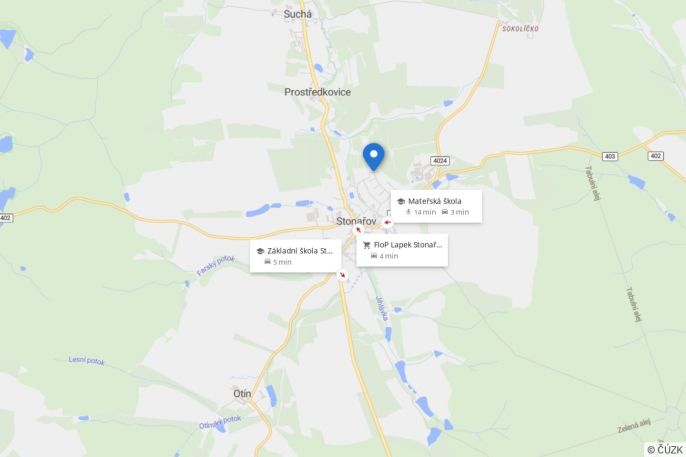 Prodej, Rodinný dům, Stonařov