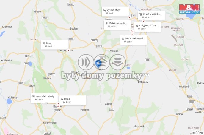 Prodej, Rodinný dům, Vysoké Mýto