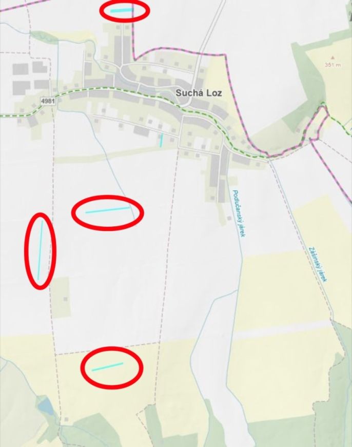 Prodej, Pole, Suchá Loz