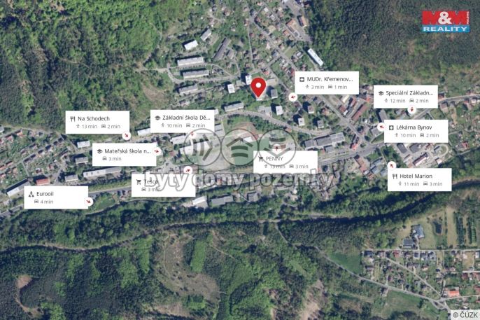 Prodej, Byt 3+1, Děčín