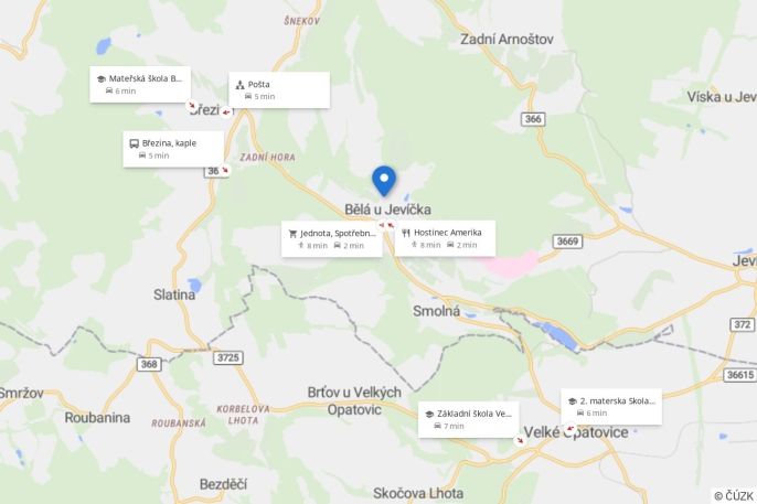 Pronájem, Rodinný dům, Bělá u Jevíčka