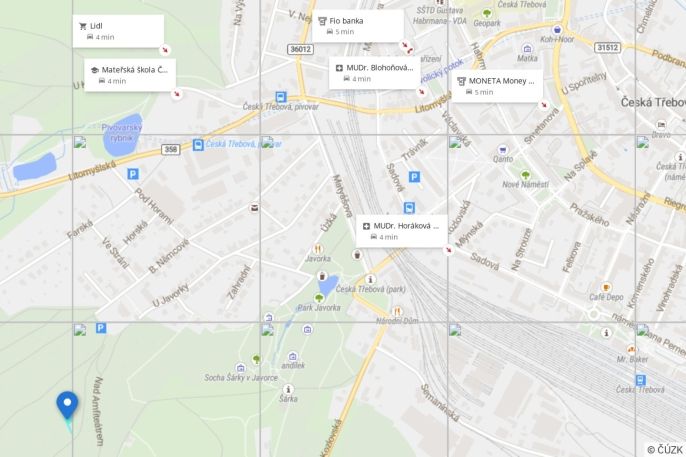 Prodej, Pozemek k bydlení, Česká Třebová