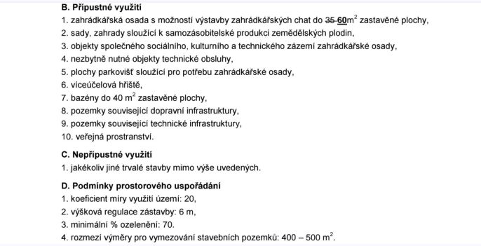 Prodej, Zahrada, Oloví