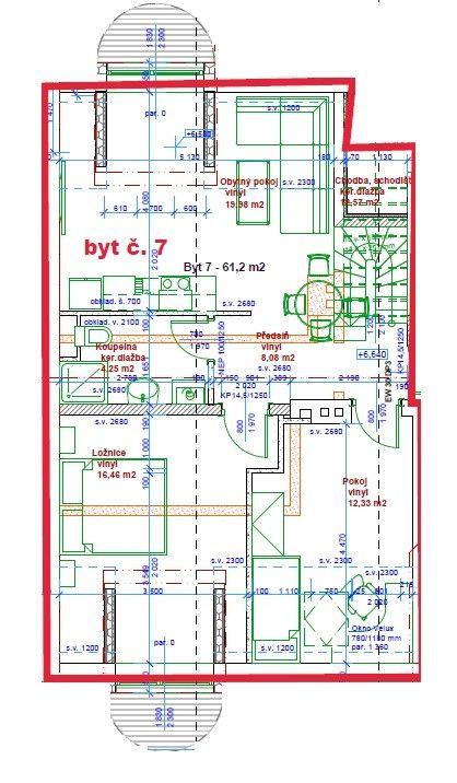 Pronájem, Byt 3+kk, Mariánské Lázně