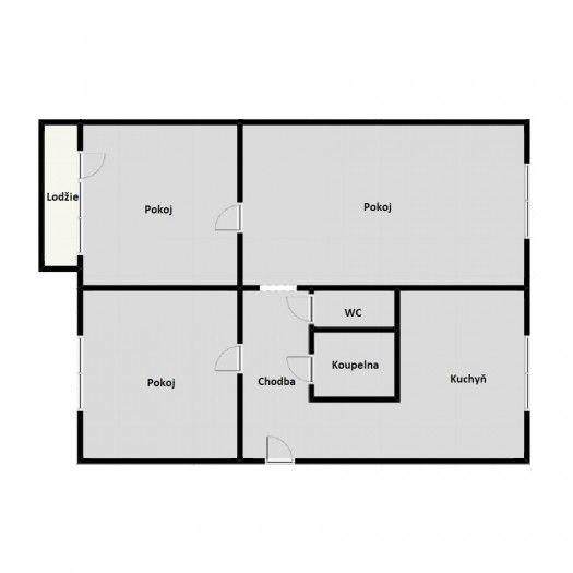 Prodej, Byt 3+1, Jirkov