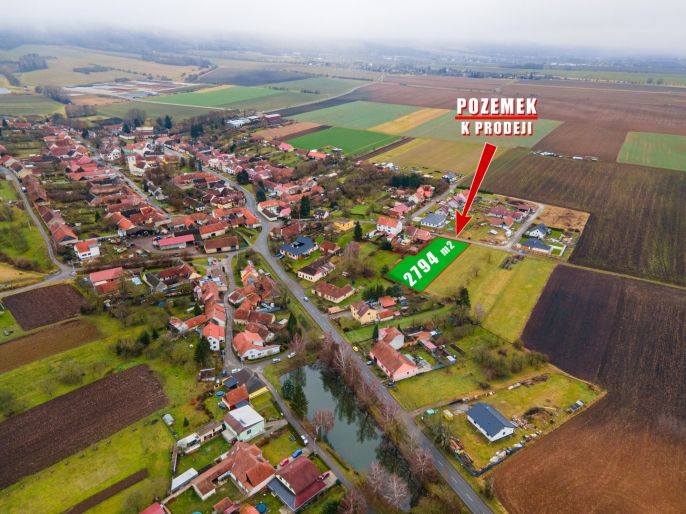 Prodej, Pozemek k bydlení, Cetkovice