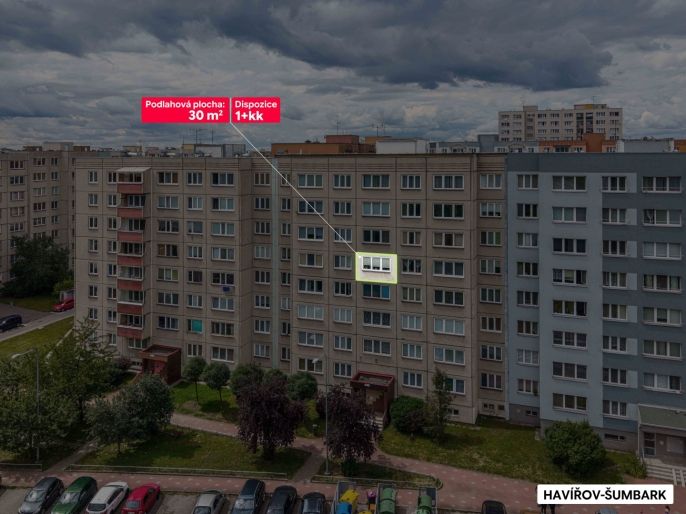 Prodej, Byt 1+kk, Havířov