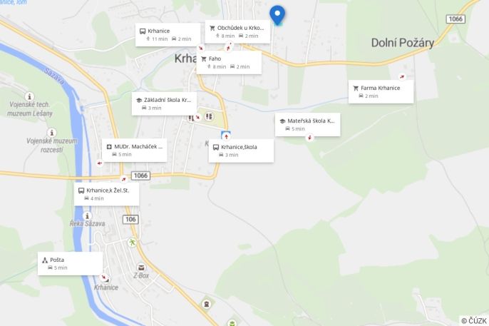 Prodej, Pozemek k bydlení, Krhanice