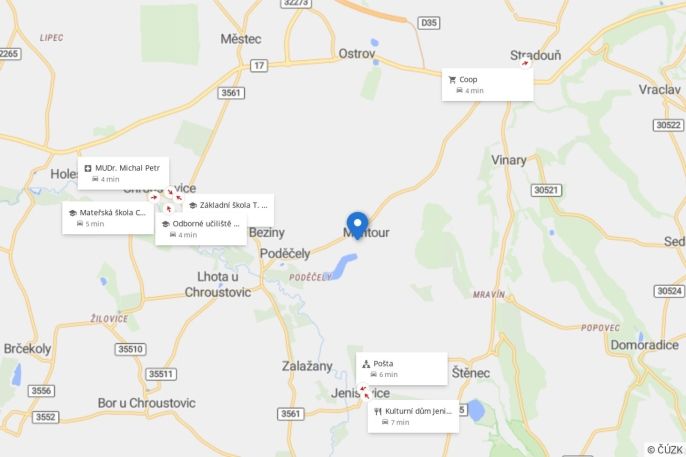 Prodej, Pozemek k bydlení, Chroustovice