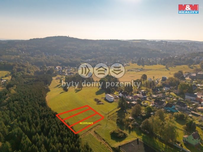 Prodej, Pozemek k bydlení, Krásná