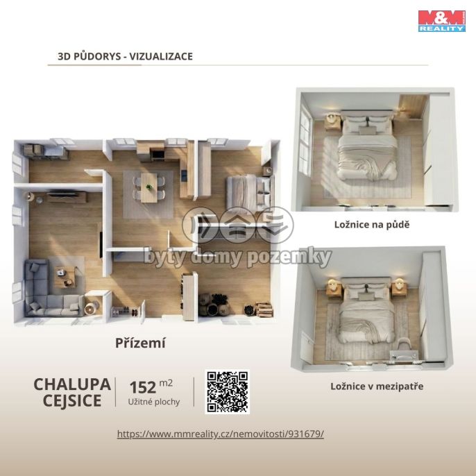 Prodej, Chalupa, Vimperk