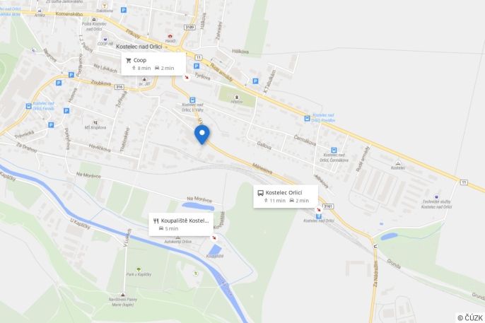 Pronájem, Garáž, Kostelec nad Orlicí