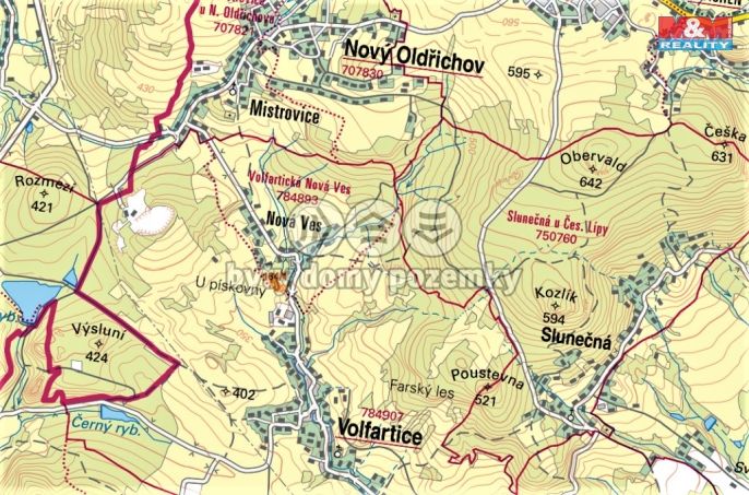 Prodej, Louka, Volfartice