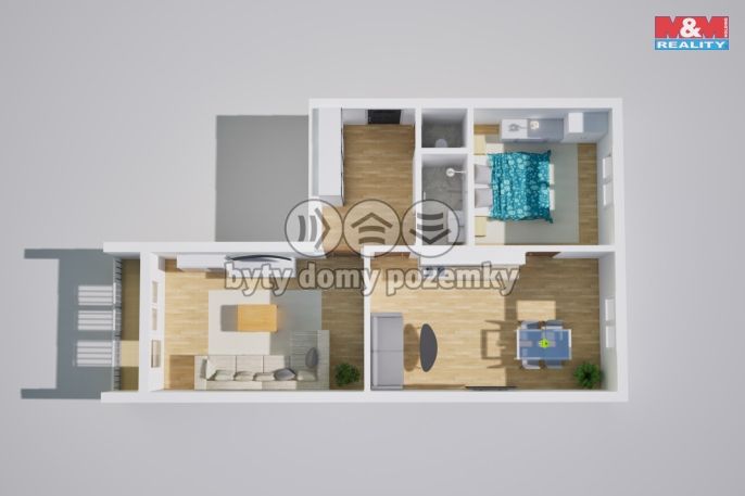 Prodej, Byt 3+kk, Teplice