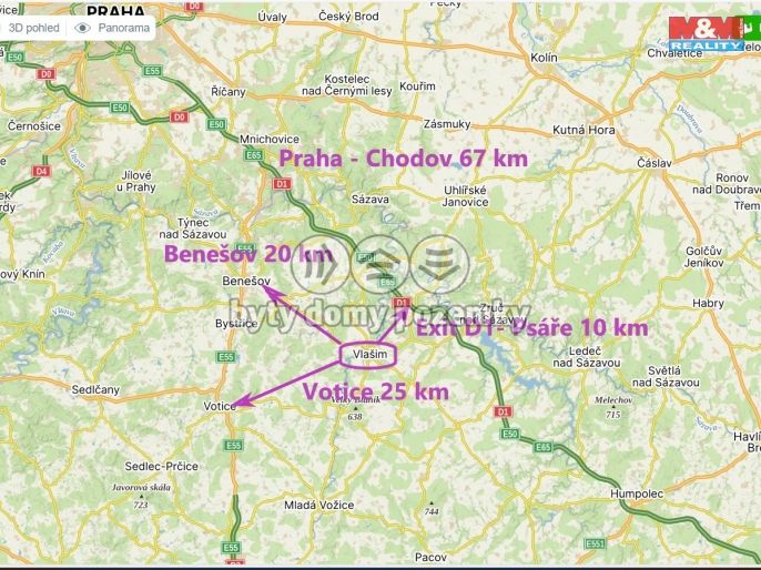 Prodej, Rodinný dům, Vlašim