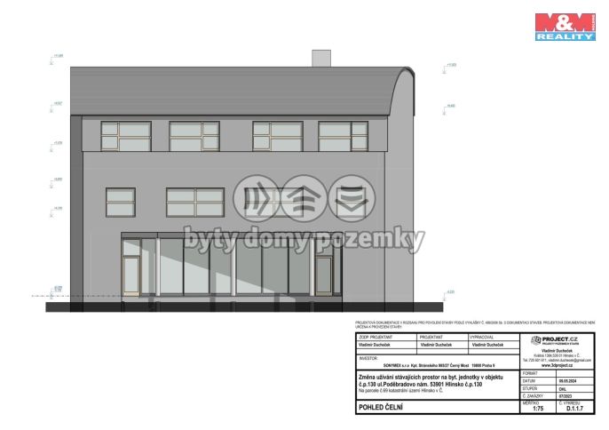 Prodej, Nájemní dům, Hlinsko