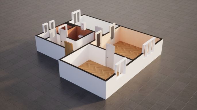 Prodej, Byt 2+1, Nový Bor