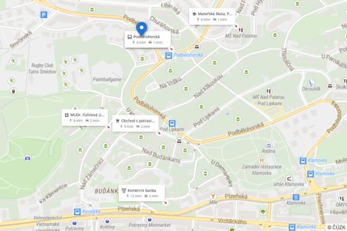 Pronájem, Byt 4+kk, Praha