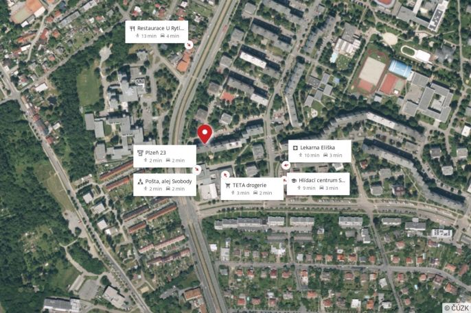 Prodej, Byt 2+kk, Plzeň