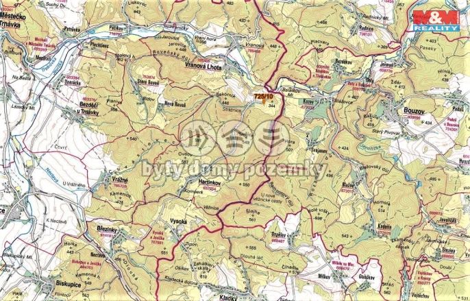 Prodej, Les, Vranová Lhota