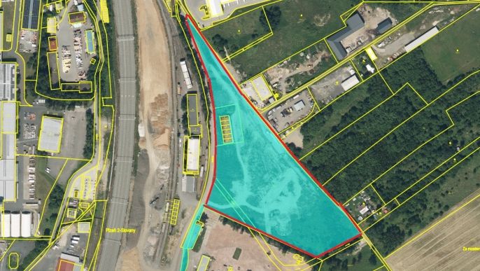 Prodej, Komerční pozemky, Plzeň