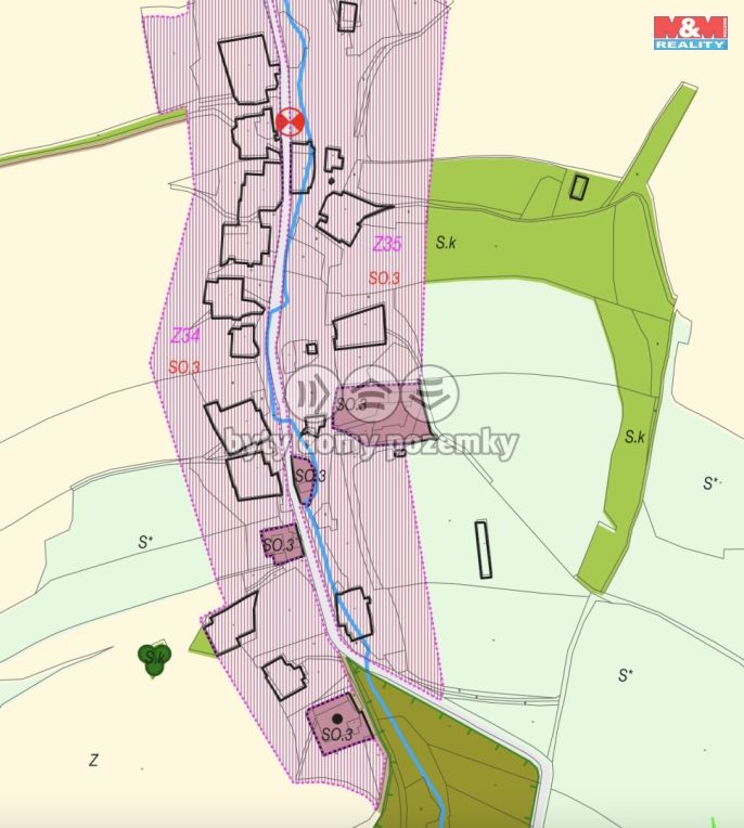 Prodej, Pozemek k bydlení, Dvorce