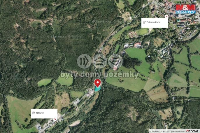 Prodej, Vodní plocha, Železná Ruda