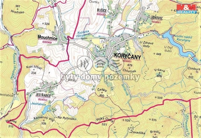 Prodej, Pole, Koryčany