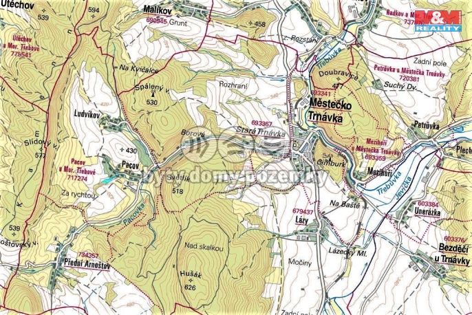 Prodej, Louka, Městečko Trnávka