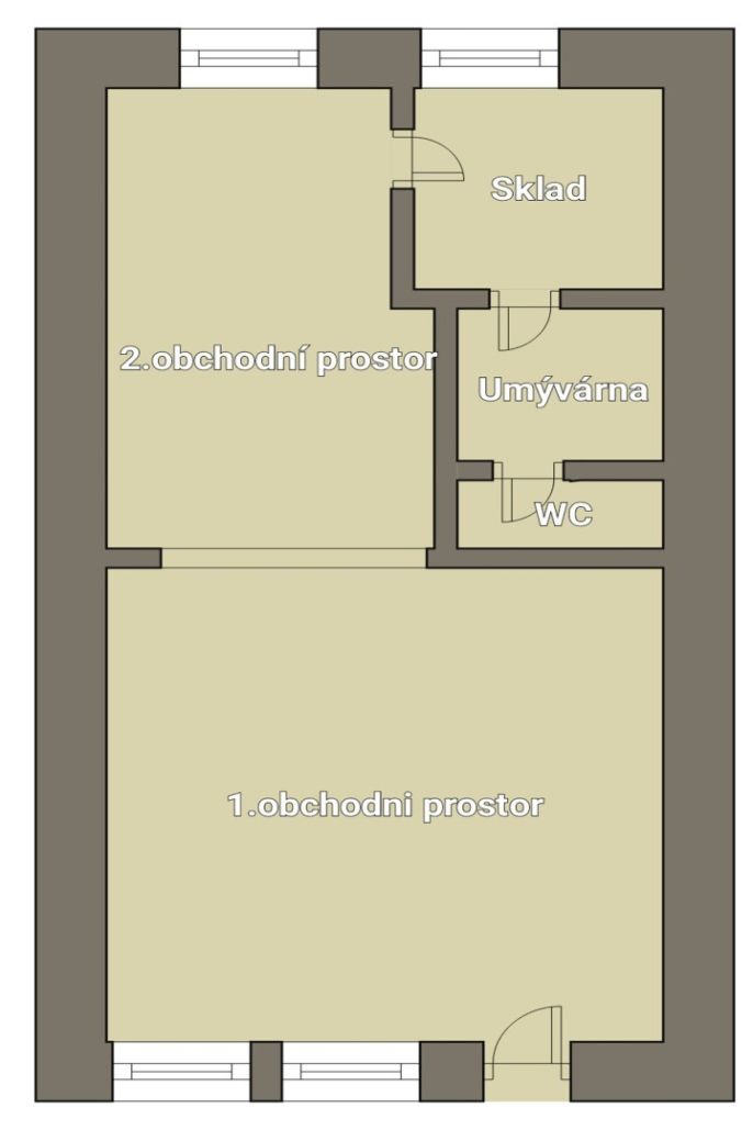 Pronájem, Obchod a služby, Pelhřimov