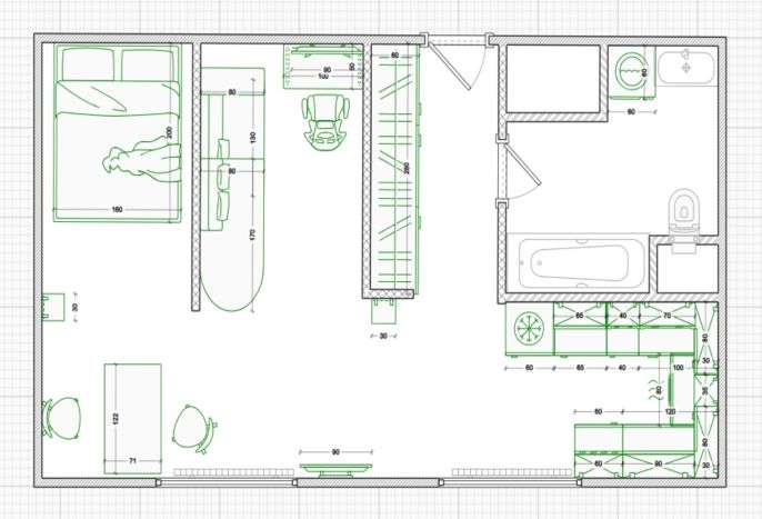 Prodej, Byt 1+kk, Davle